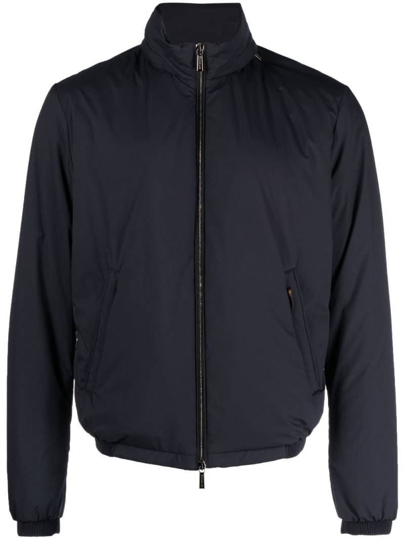 Moorer high-neck padded jacket - Blue von Moorer