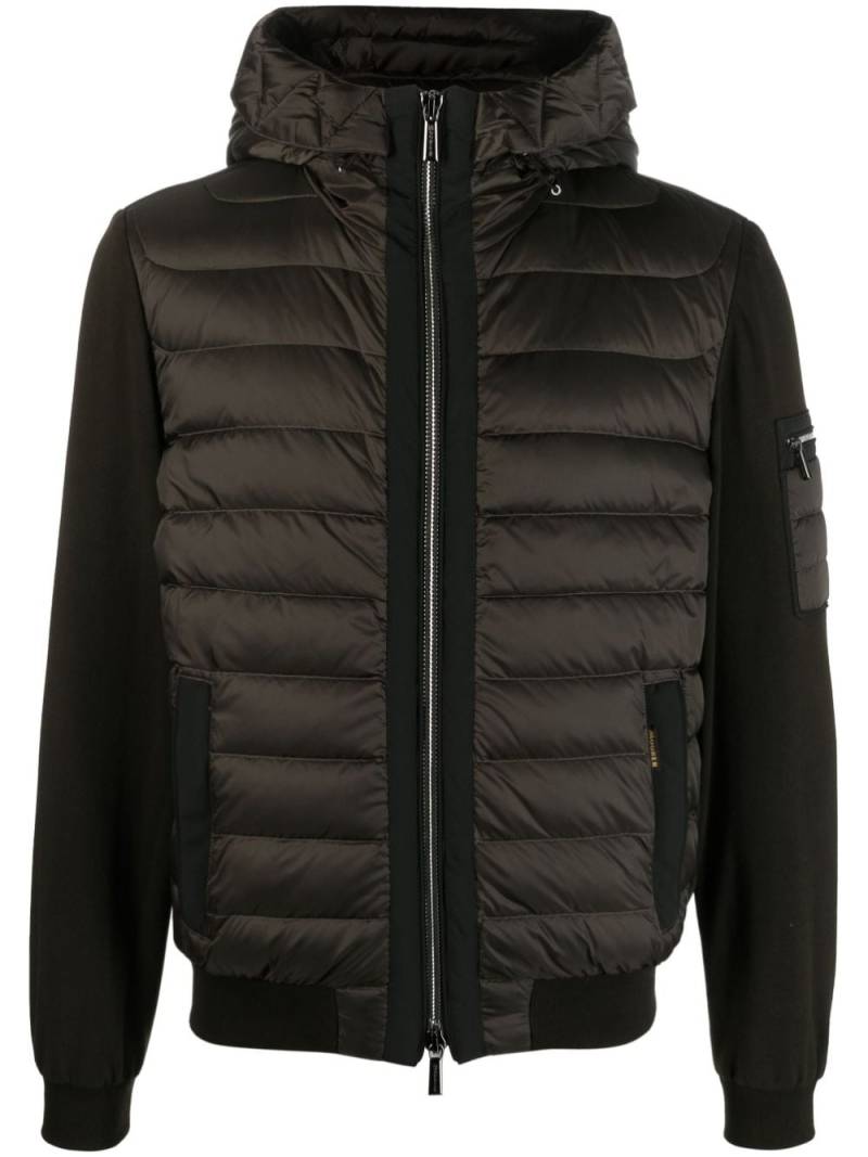 Moorer high-neck padded jacket - Green von Moorer