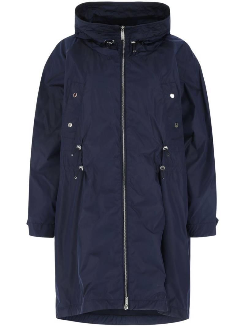 Moorer hooded parka coat - Blue von Moorer