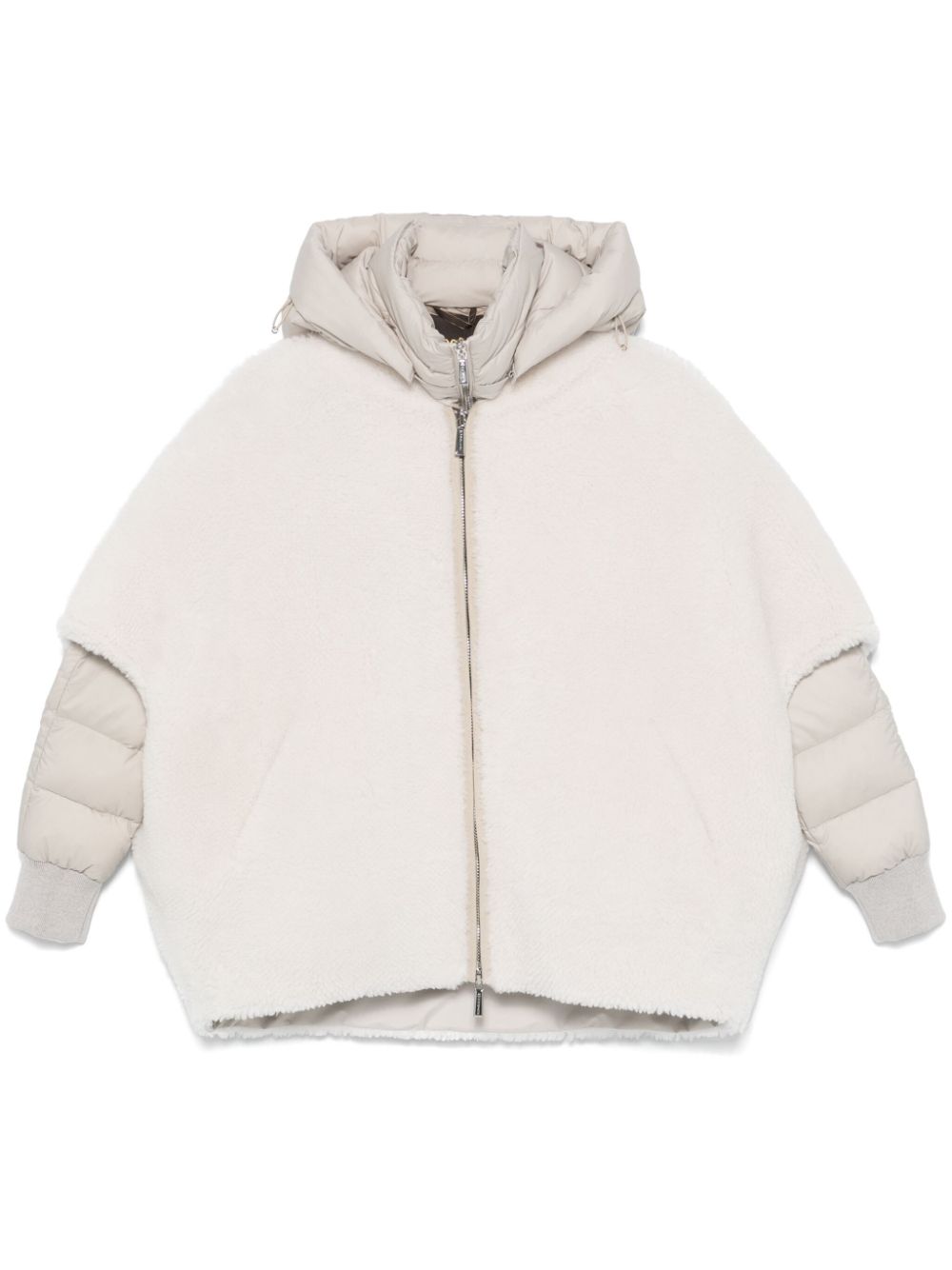 Moorer layered puffer jacket - Neutrals von Moorer