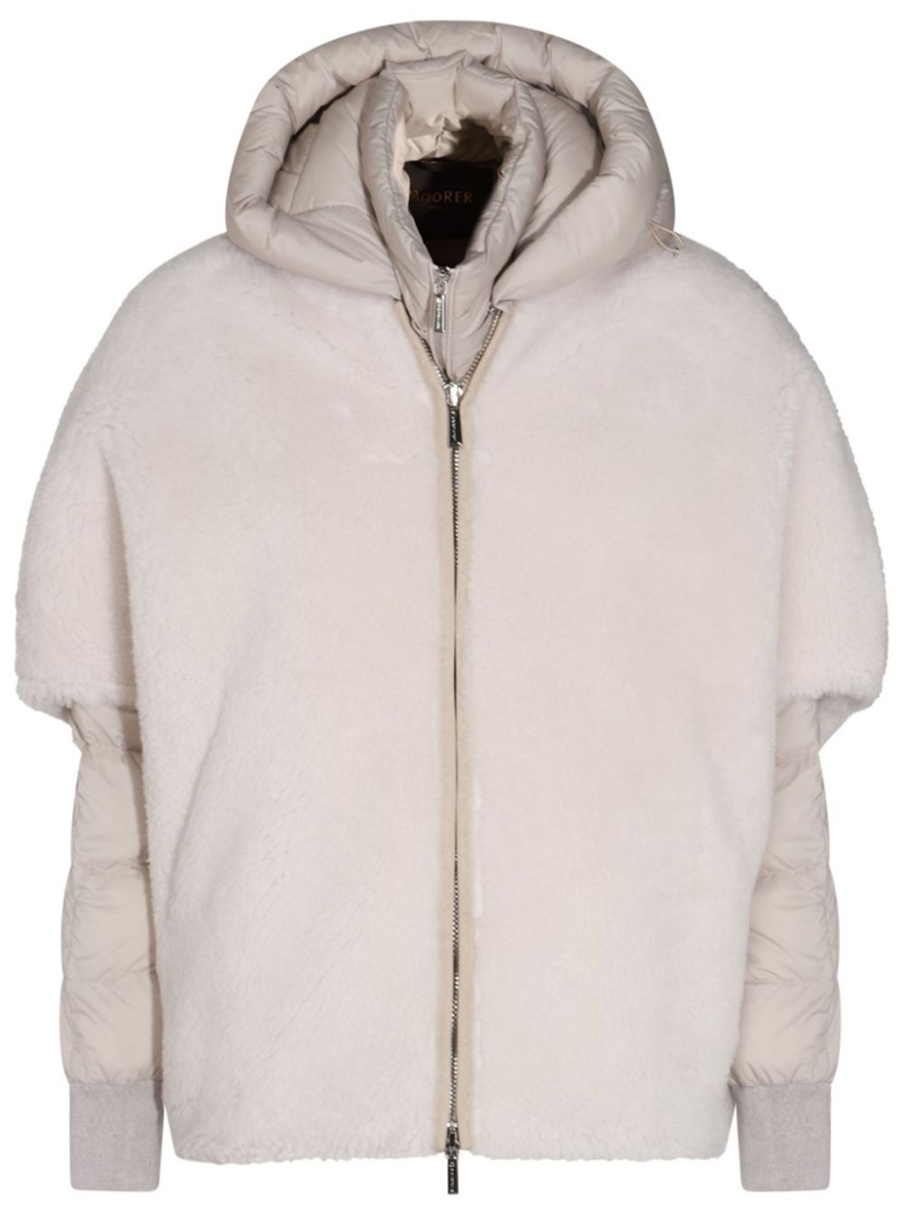 Moorer layered puffer jacket - Neutrals von Moorer