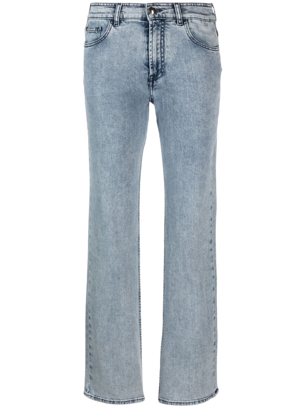 Moorer mid-rise straight-leg jeans - Blue von Moorer