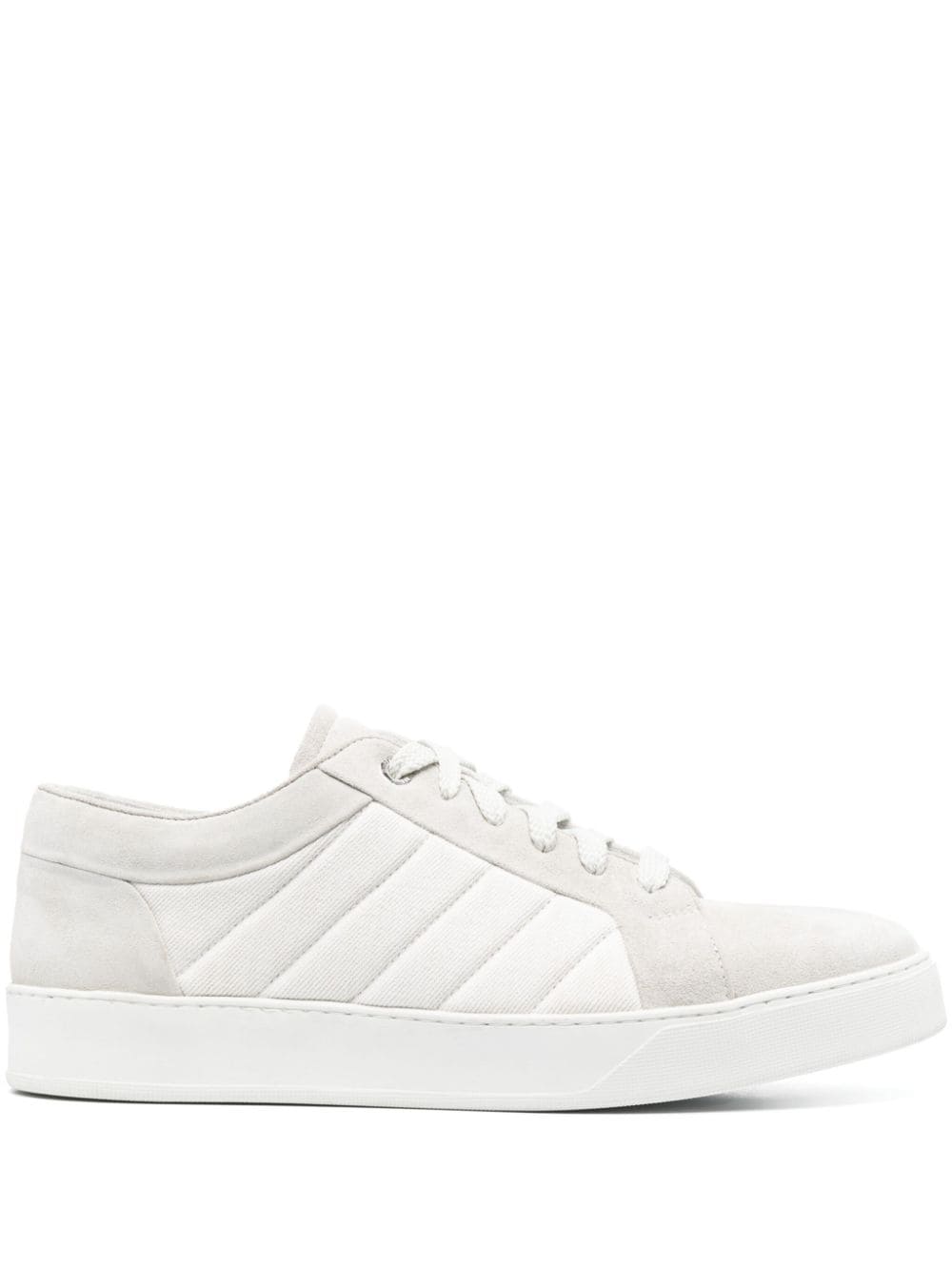 Moorer quilted low-top sneakers - Grey von Moorer