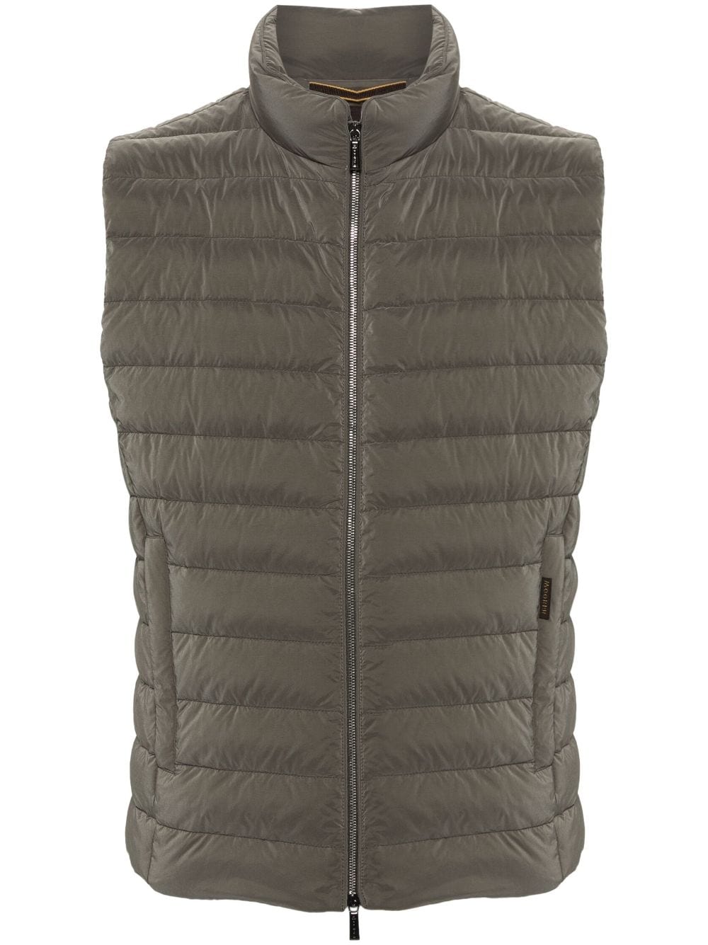 Moorer quilted padded gilet - Green von Moorer