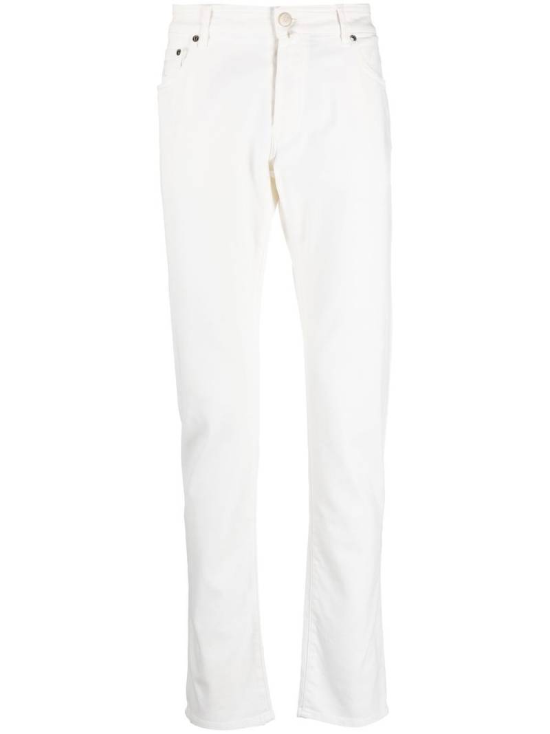 Moorer straight-leg jeans - White von Moorer