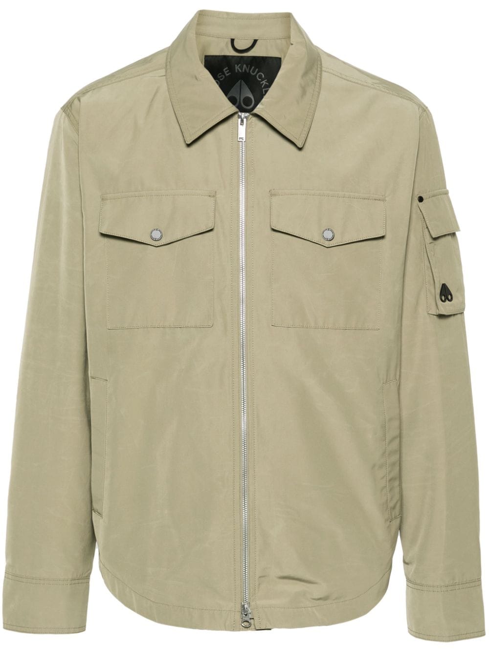 Moose Knuckles Charlesbourg shirt jacket - Green von Moose Knuckles