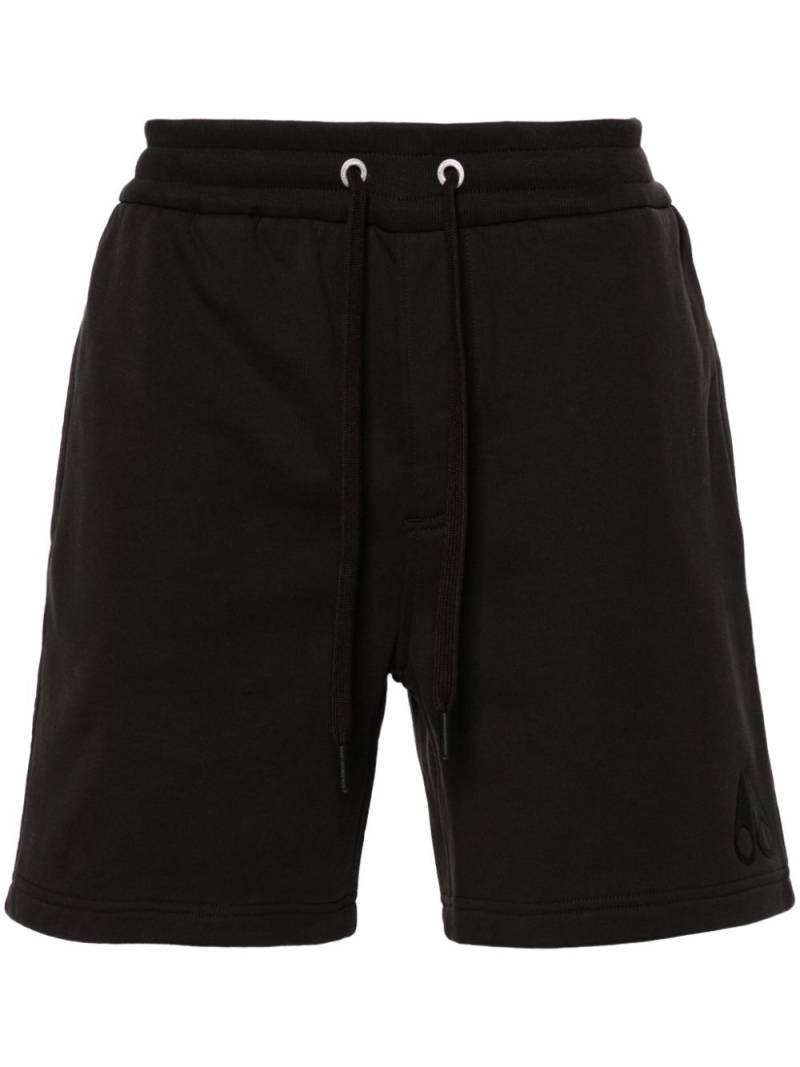 Moose Knuckles Clyde cotton bermuda shorts - Black von Moose Knuckles