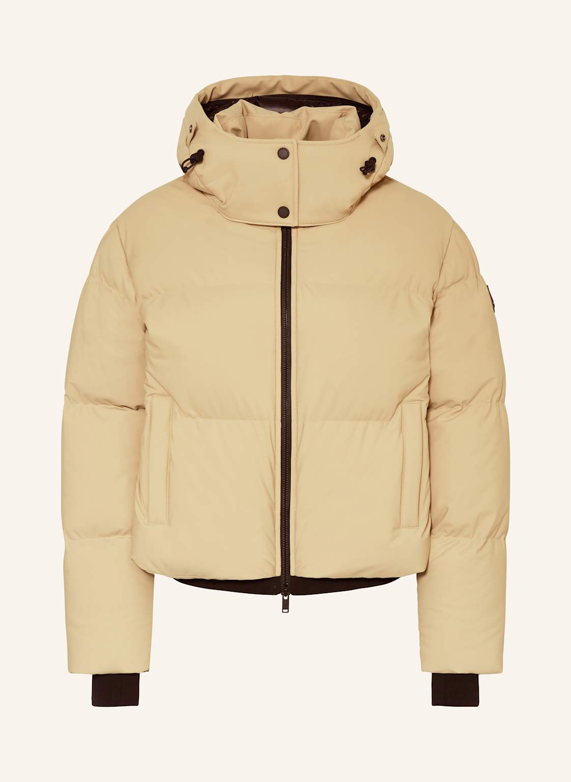 Moose Knuckles Daunenjacke Misti Puffer Mit Abnehmbarer Kapuze beige von Moose Knuckles