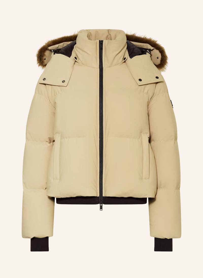 Moose Knuckles Daunenjacke Misti Puffer Mit Abnehmbarer Kapuze beige von Moose Knuckles