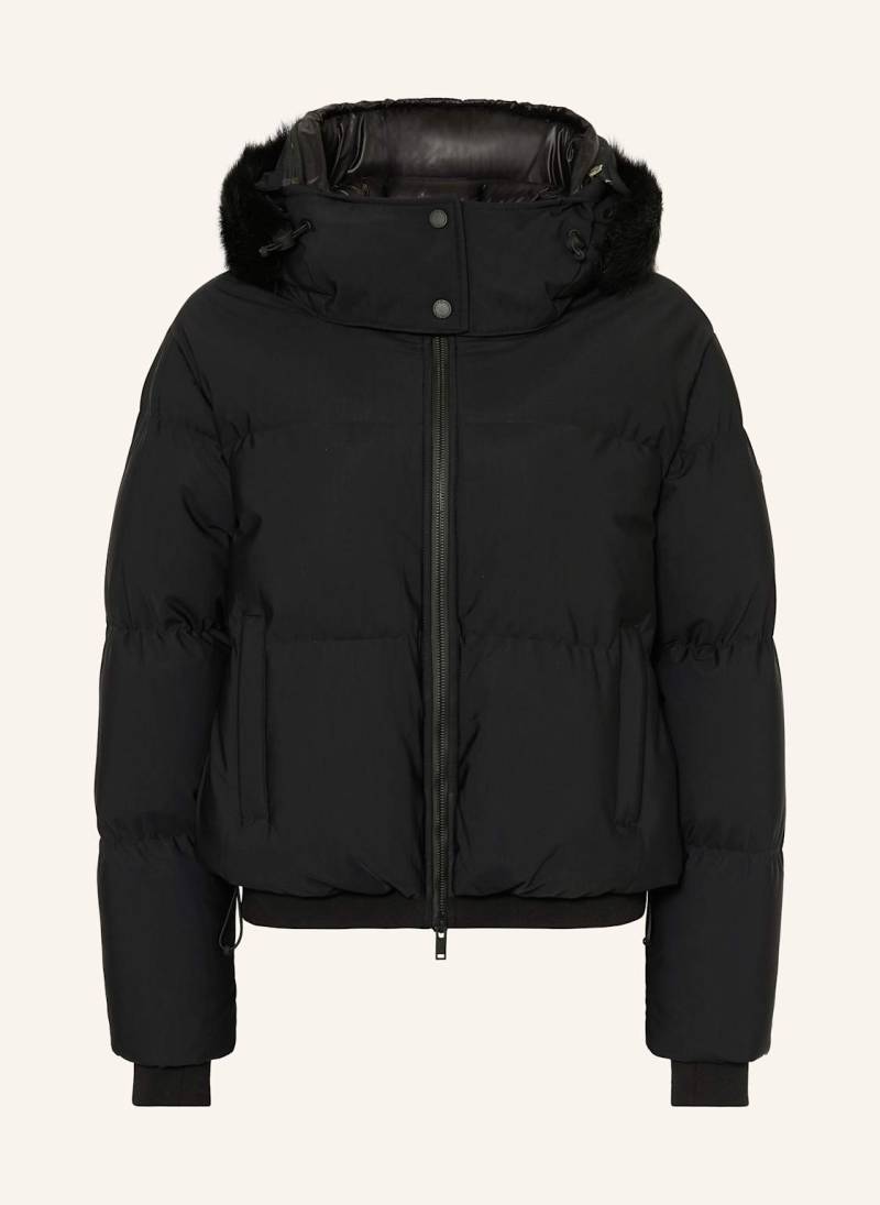 Moose Knuckles Daunenjacke Misti Puffer Mit Abnehmbarer Kapuze schwarz von Moose Knuckles