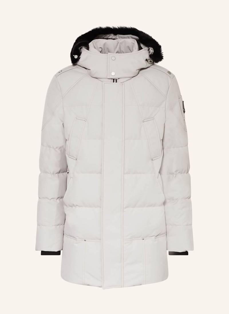 Moose Knuckles Daunenparka Cloud Mit Abnehmbarer Kapuze grau von Moose Knuckles