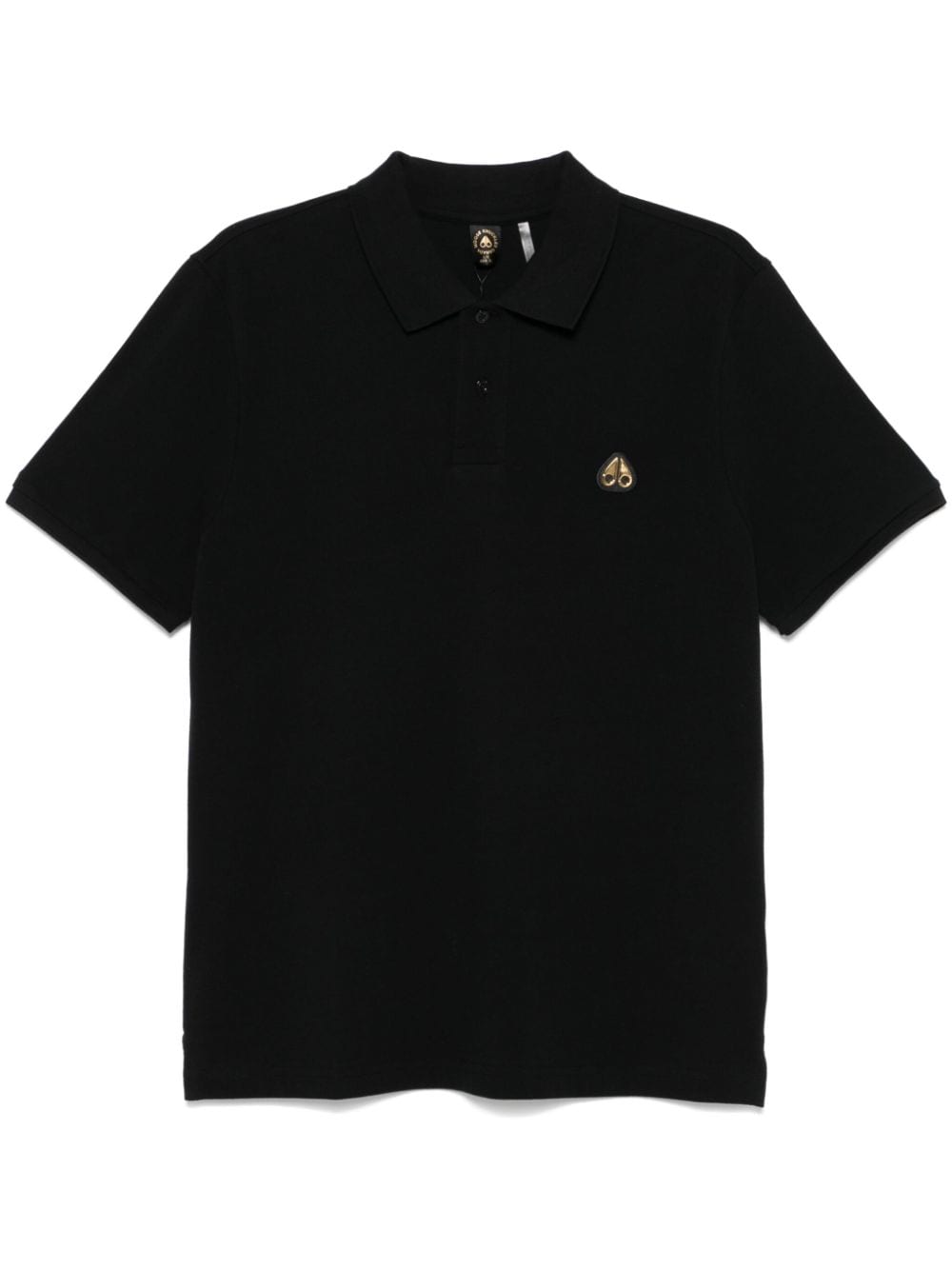 Moose Knuckles Everett Gold polo shirt - Black von Moose Knuckles