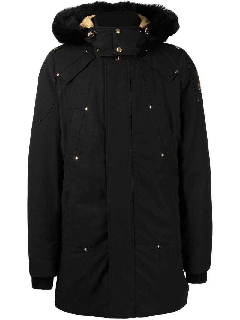 Moose Knuckles Gold Stirling NeoShear hooded parka - Black von Moose Knuckles