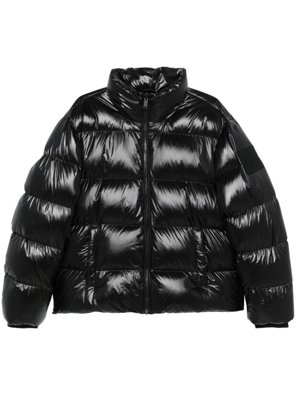 Moose Knuckles Kings puffer jacket - Black von Moose Knuckles