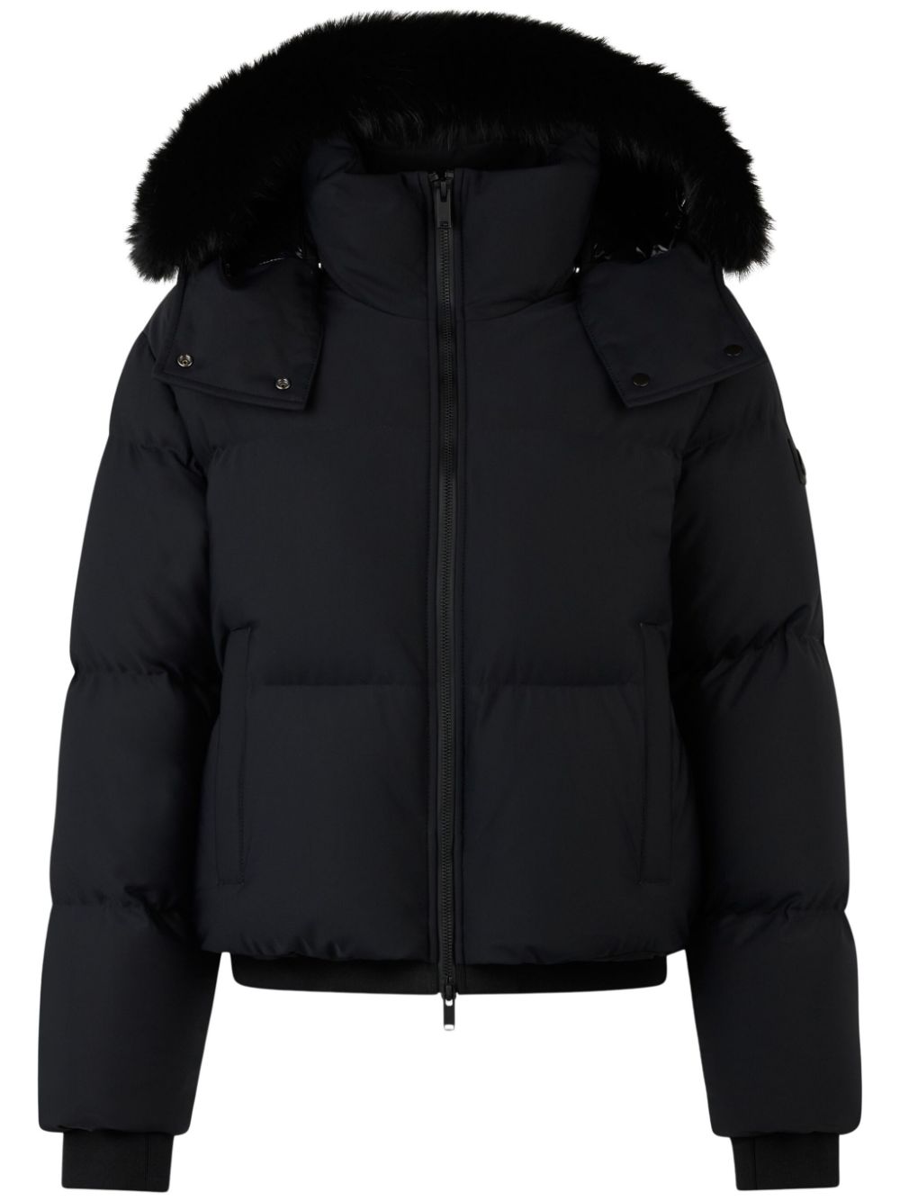 Moose Knuckles Misti shearling padded jacket - Black von Moose Knuckles