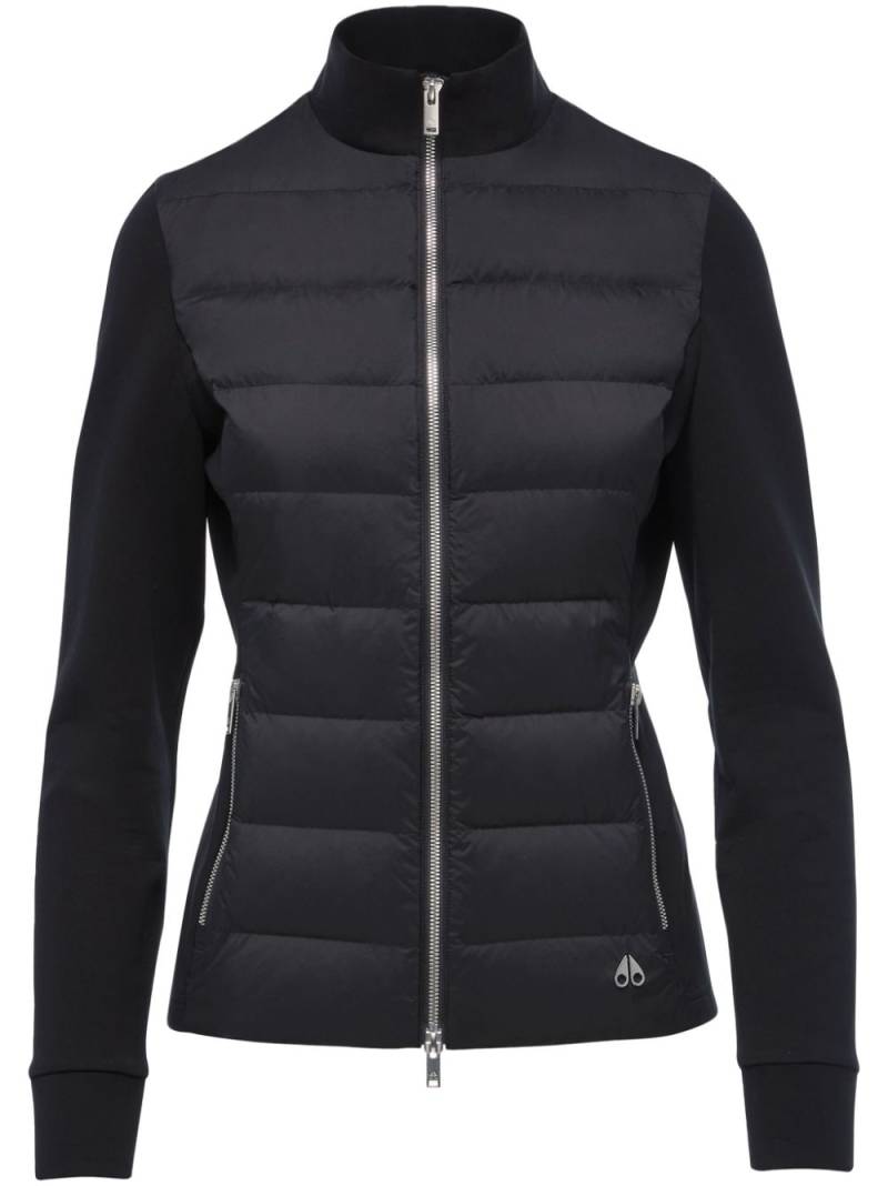 Moose Knuckles Naomi high-neck puffer jacket - Black von Moose Knuckles