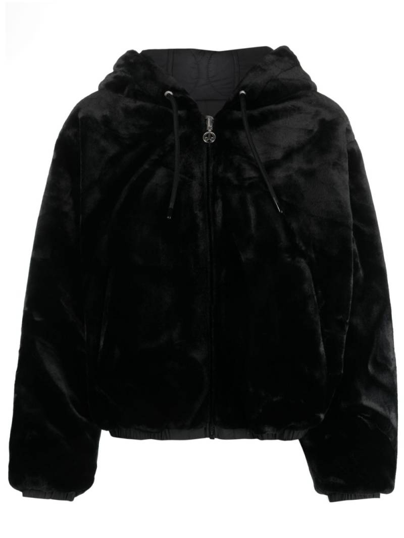 Moose Knuckles Portland Bunny faux-fur jacket - Black von Moose Knuckles