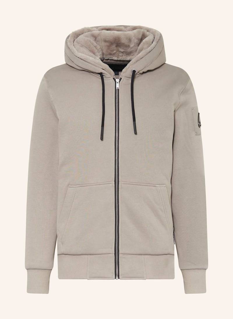 Moose Knuckles Sweatjacke Bunny grau von Moose Knuckles