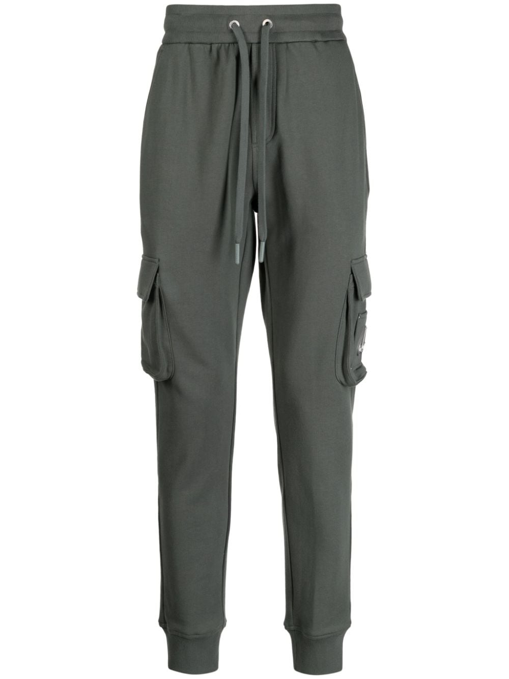 Moose Knuckles cargo-pockets cotton track pants - Green von Moose Knuckles