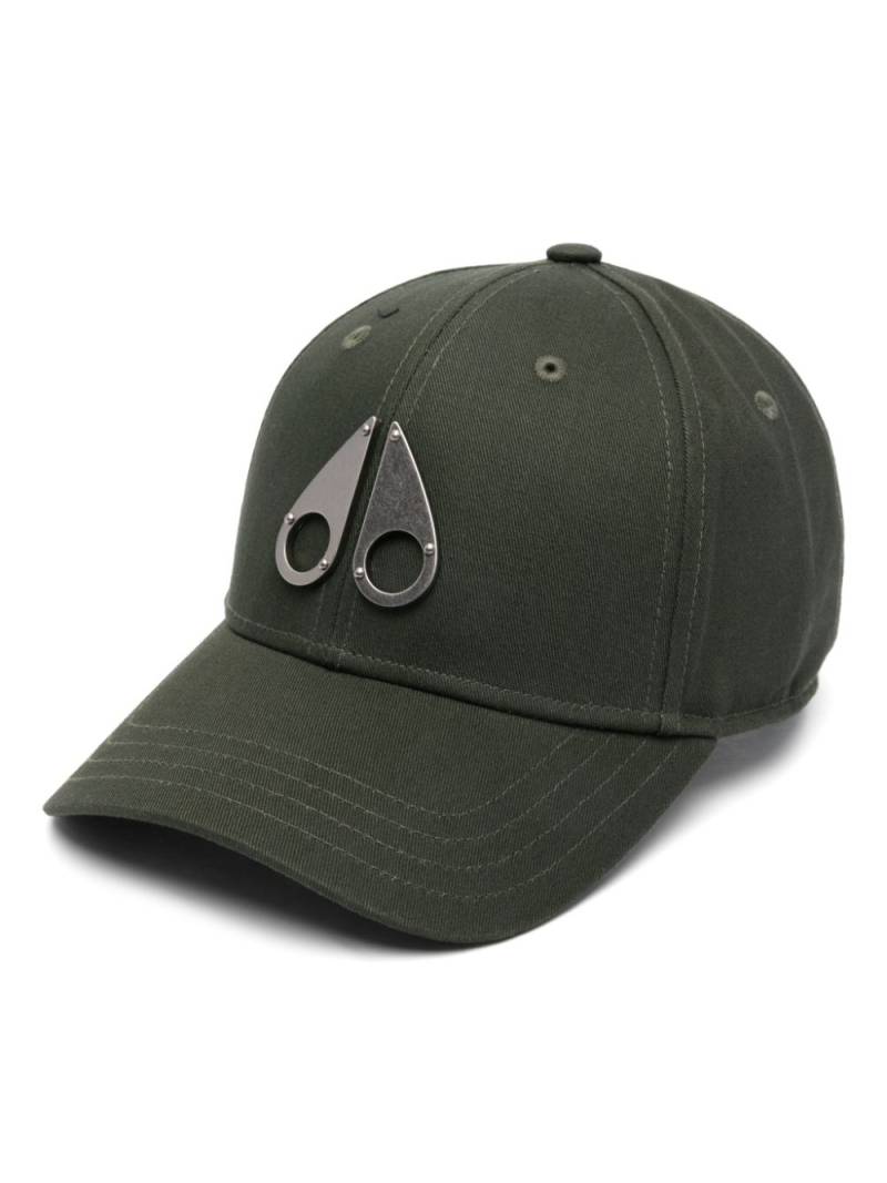 Moose Knuckles logo-plaque cap - Green von Moose Knuckles