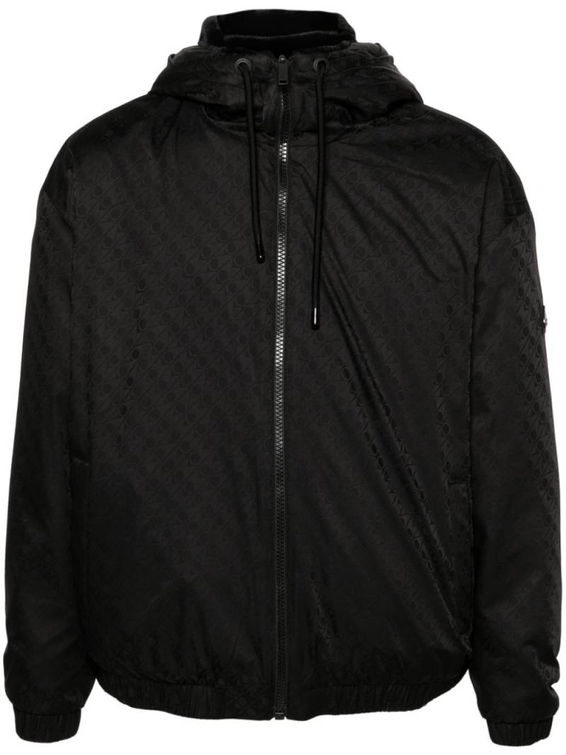 Moose Knuckles reversible hooded jacket - Black von Moose Knuckles