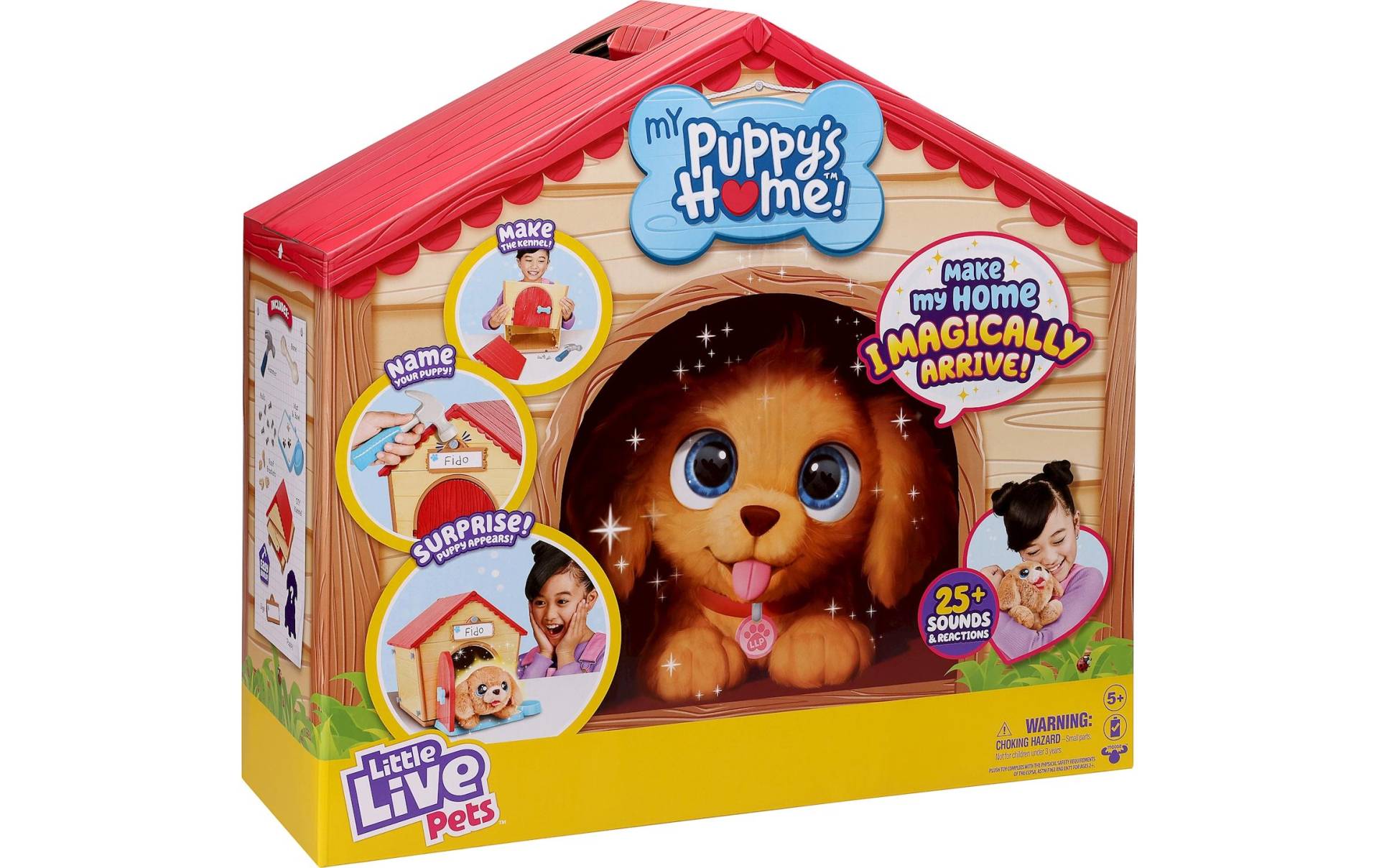 Moose Plüschfigur »Little Live Pets Puppy Home Surprise« von Moose