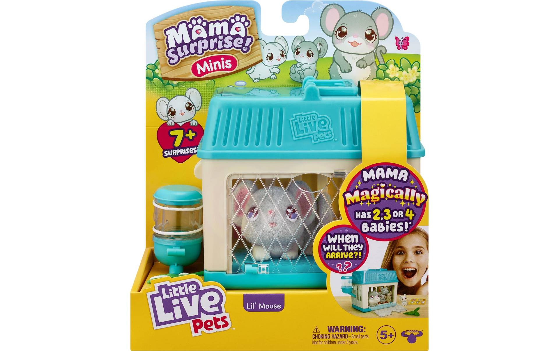 Moose Spielfigur »Little Live Pets Mama Surprise Maus« von Moose