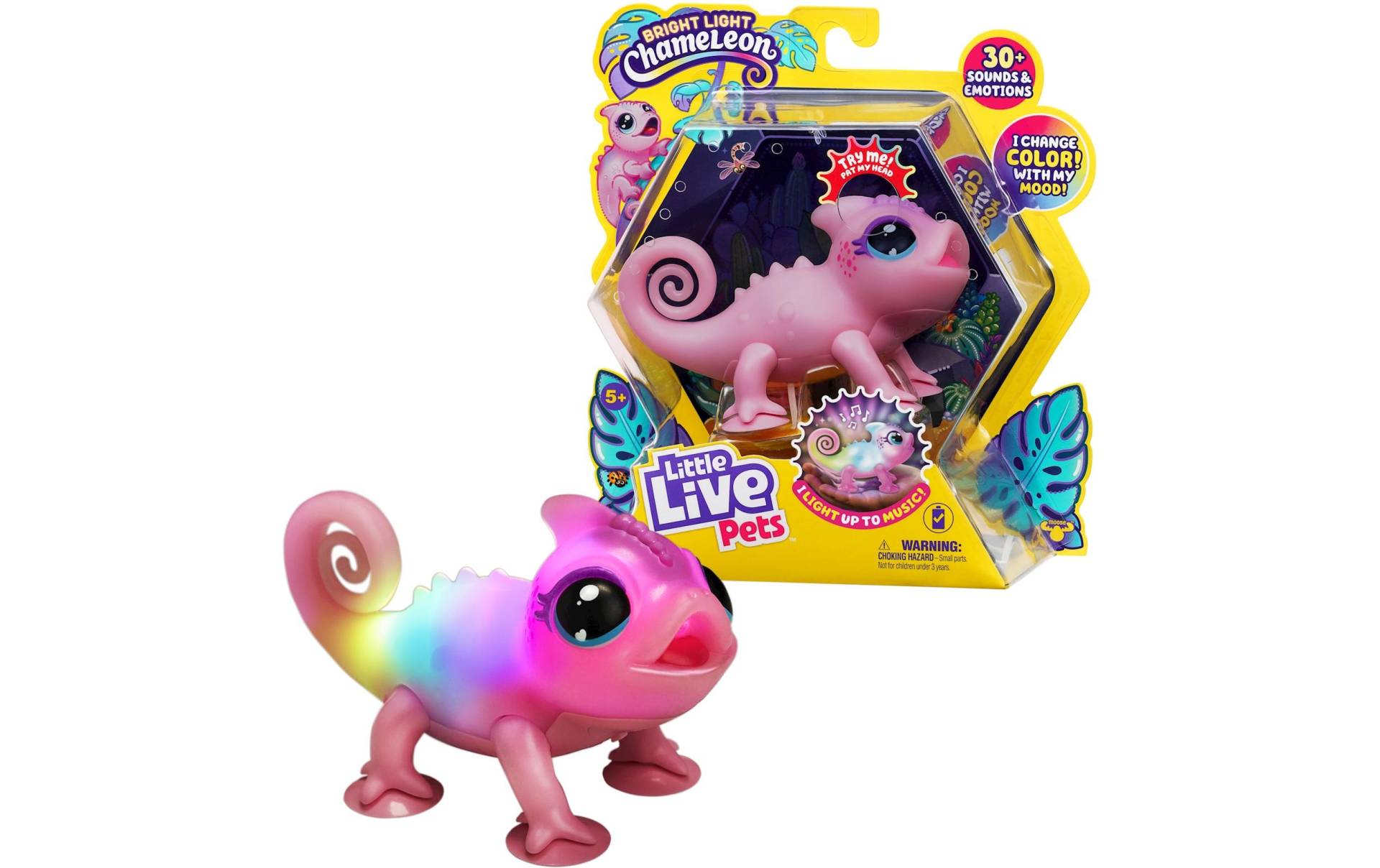 Moose Spielfigur »Live Pets Chamäleon Nova« von Moose