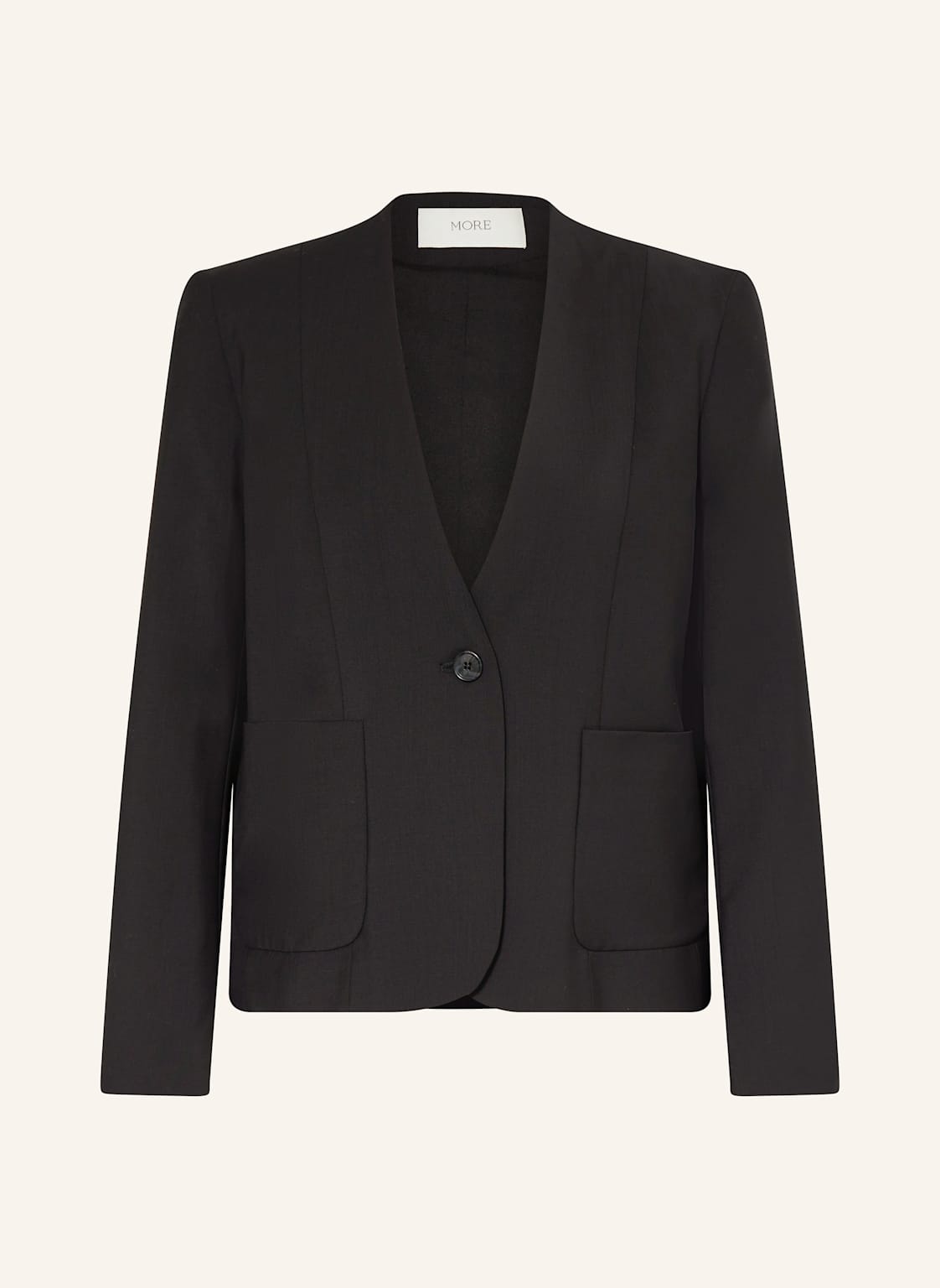 More Blazer schwarz von More