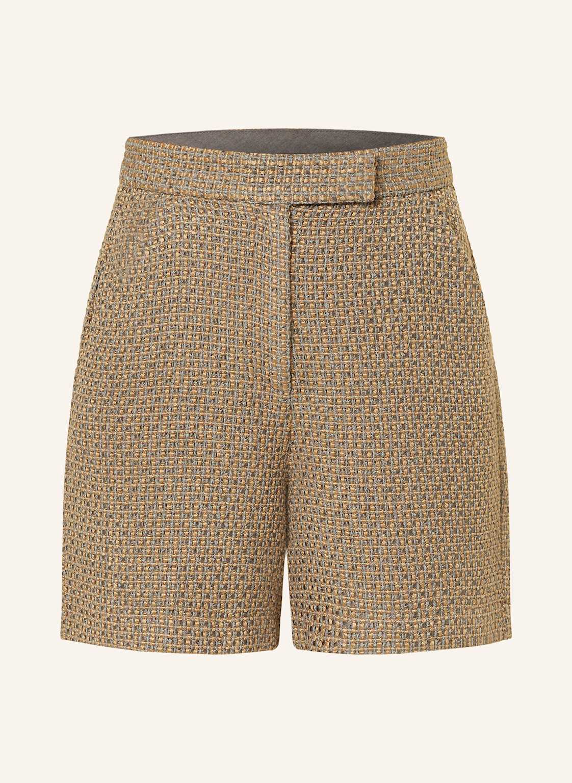 More Bouclé-Shorts beige von More