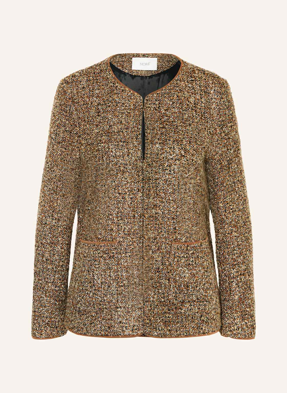 More Tweed-Jacke braun von More