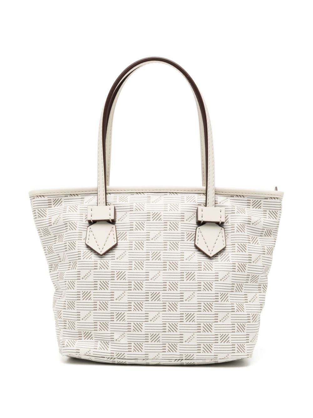 Moreau mini Saint Tropez tote bag - White von Moreau