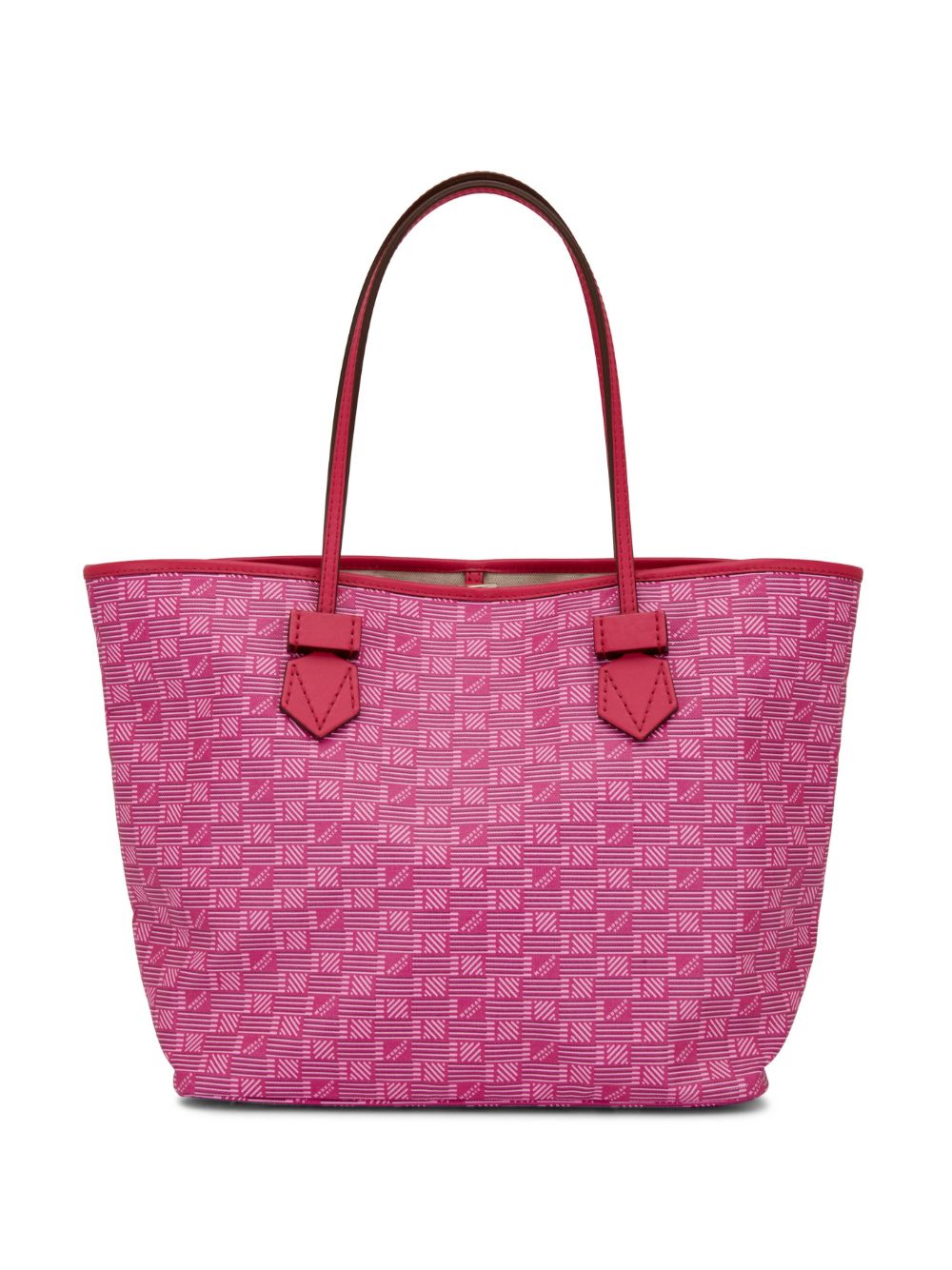 Moreau monogram canvas tote - Pink von Moreau