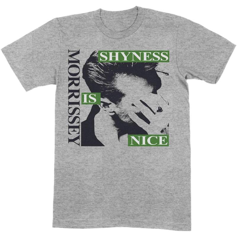 Shyness Is Nice Tshirt Damen Grau S von Morrissey