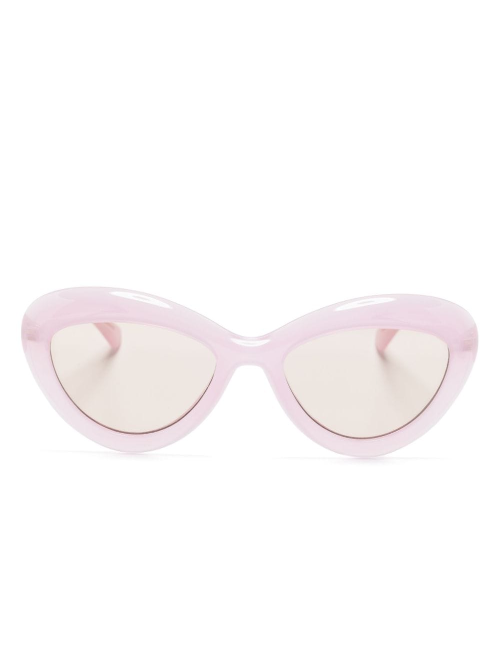 Moschino Eyewear cat-eye frame translucent sunglasses - Pink von Moschino Eyewear