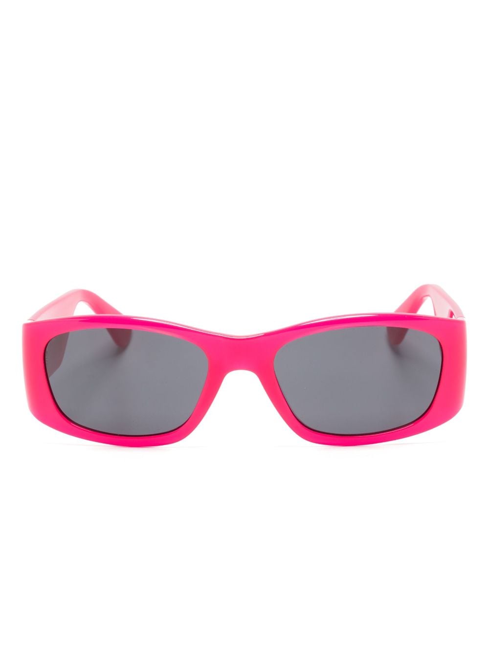 Moschino Eyewear logo-lettering rectangle-frame sunglasses - Pink von Moschino Eyewear