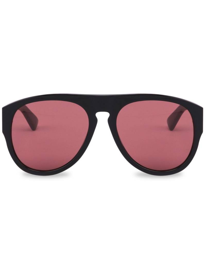 Moschino Eyewear pilot-frame sunglasses - Black von Moschino Eyewear