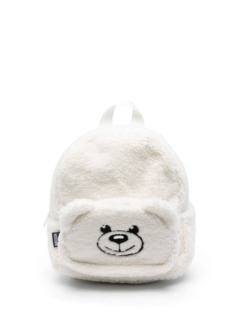 Moschino Kids Teddy Bear backpack - White von Moschino Kids