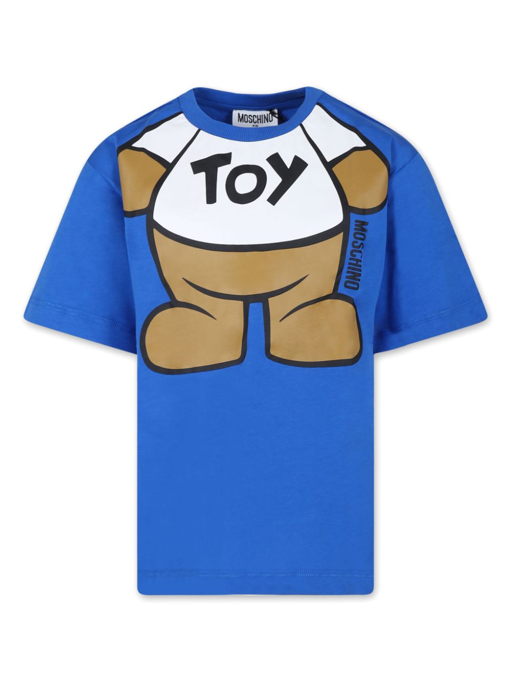 Moschino Kids Teddy Bear cotton T-shirt - Blue von Moschino Kids