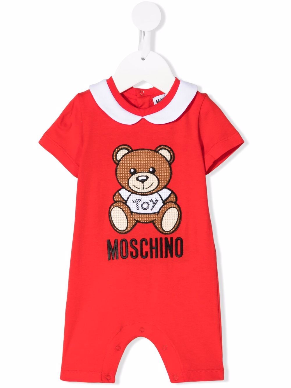 Moschino Kids Teddy Bear cotton shorties - Red von Moschino Kids