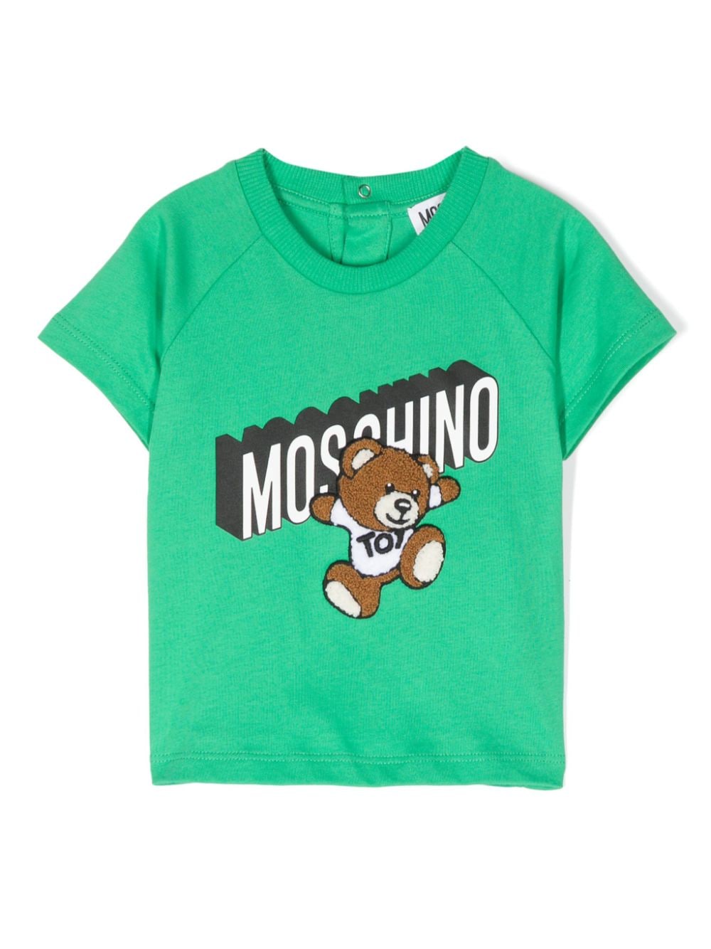 Moschino Kids Teddy Bear-motif T-shirt - Green von Moschino Kids