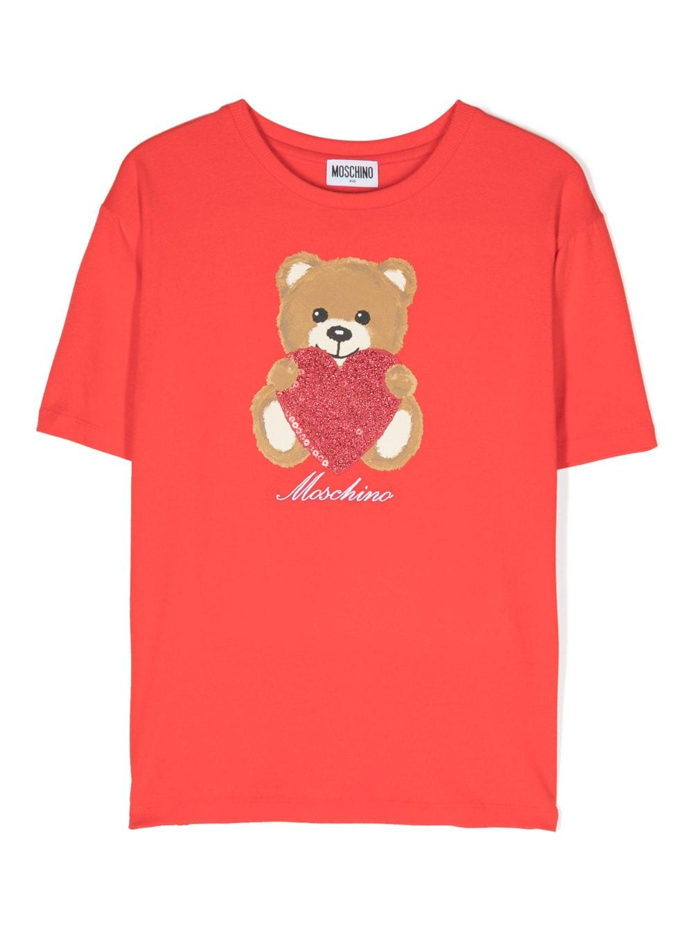 Moschino Kids Teddy Bear-motif T-shirt - Red von Moschino Kids