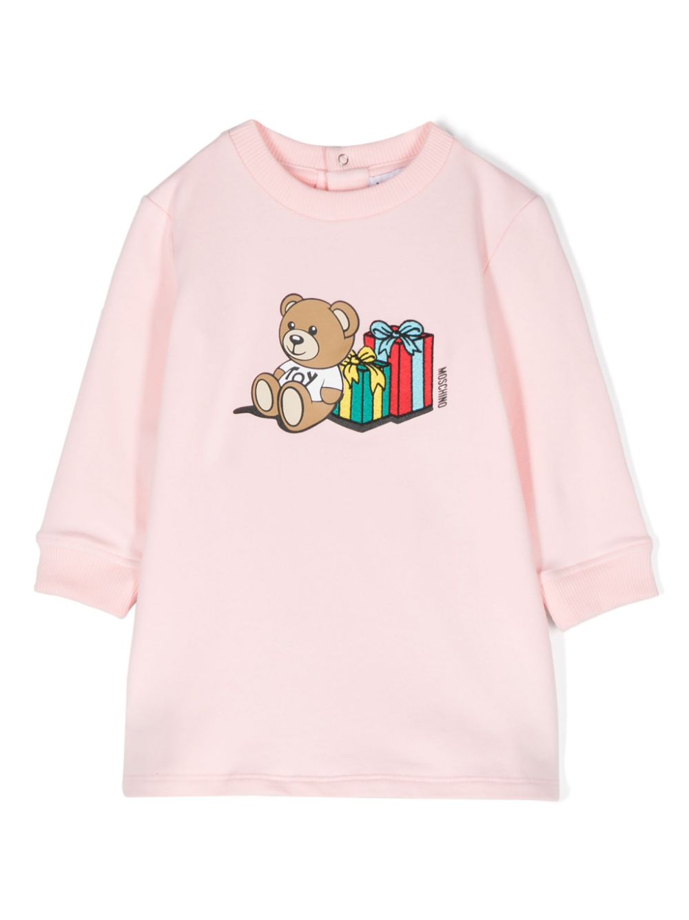 Moschino Kids Teddy Bear-motif dress - Pink von Moschino Kids