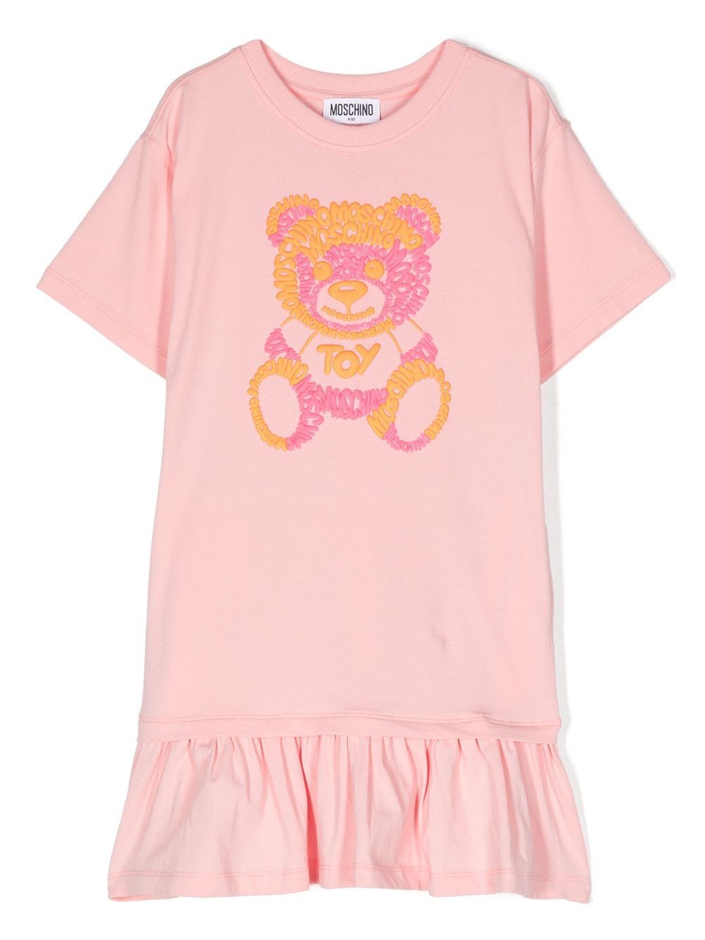 Moschino Kids Teddy Bear-motif mini dress - Pink von Moschino Kids