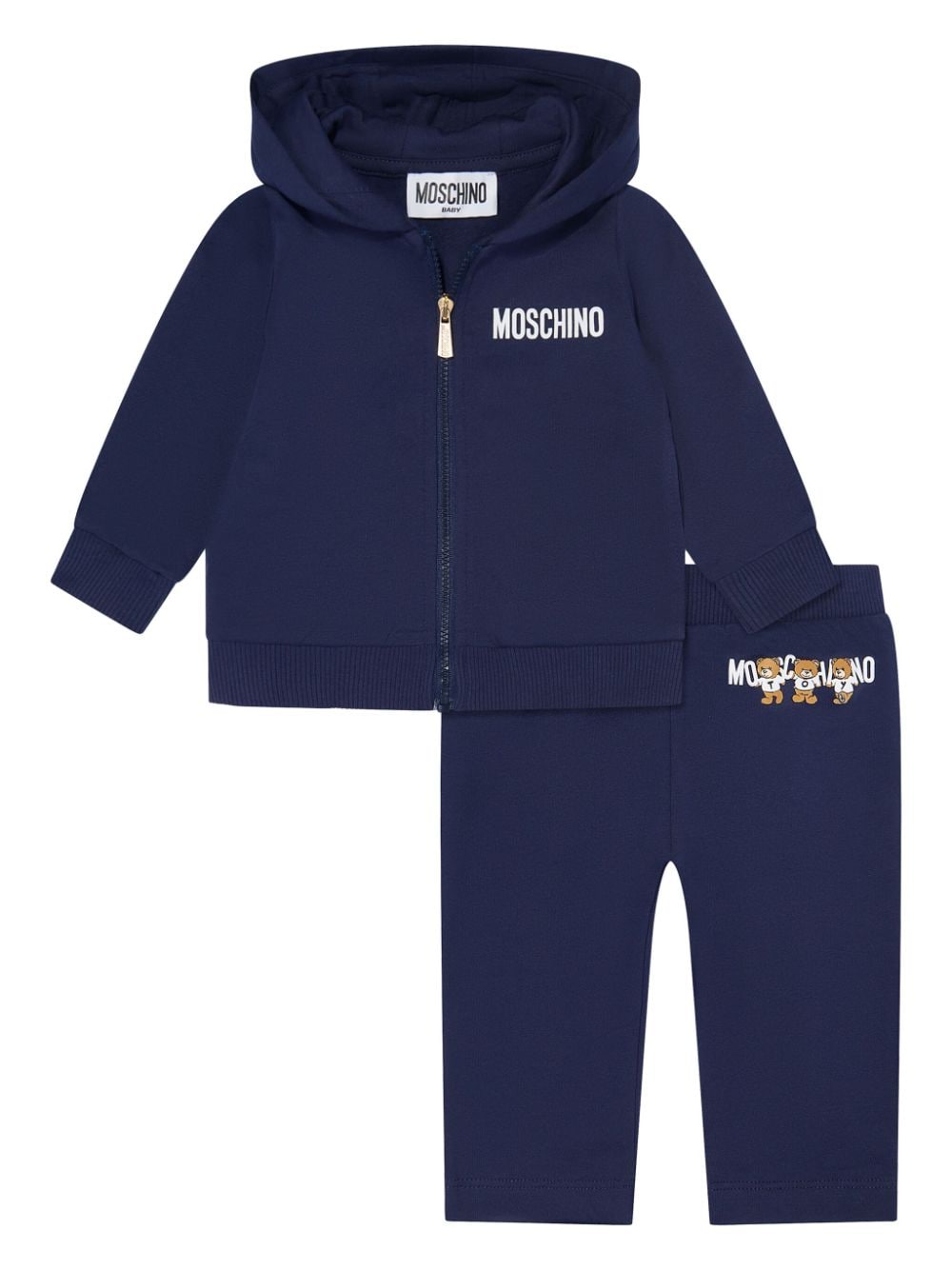 Moschino Kids Teddy Bear-print tracksuit - Blue von Moschino Kids