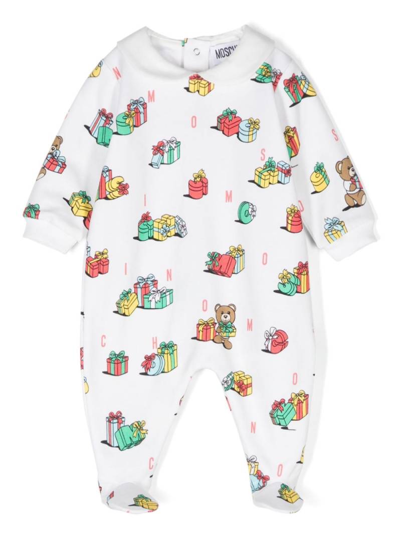 Moschino Kids Teddy Bear pyjamas - White von Moschino Kids