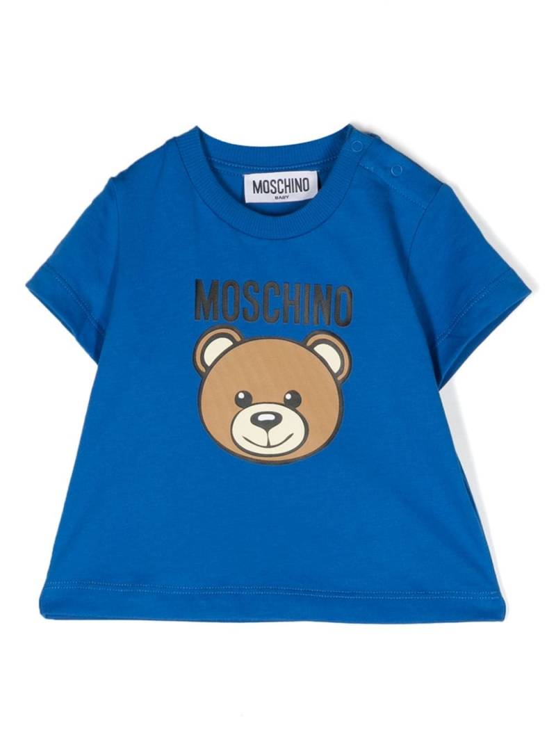 Moschino Kids Teddy Bear short-sleeve T-shirt - Blue von Moschino Kids