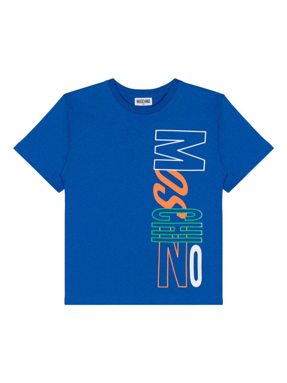 Moschino Kids holographic print t-shirt - Blue von Moschino Kids