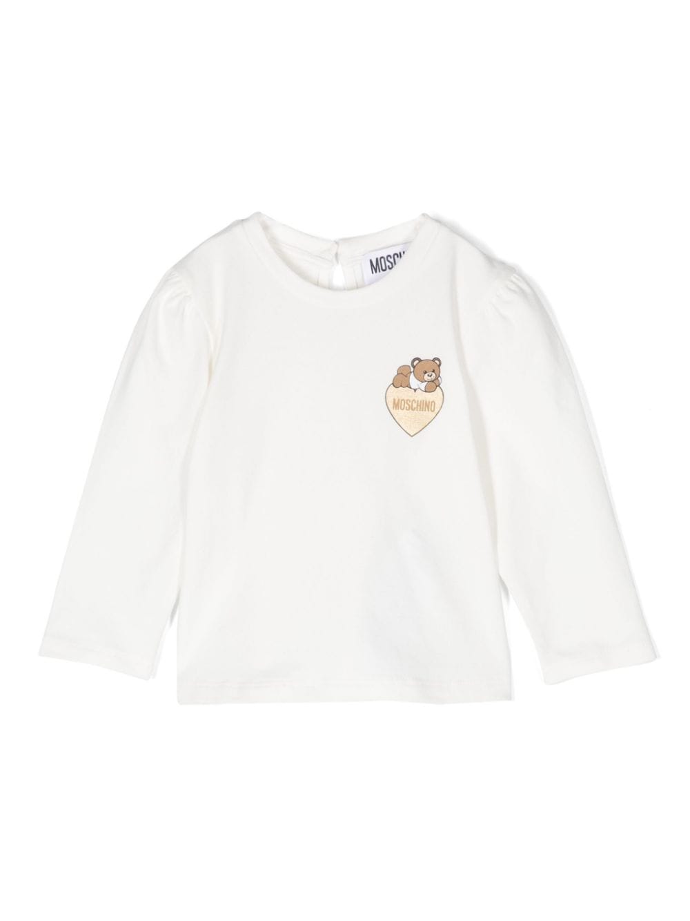 Moschino Kids logo-print T-shirt - White von Moschino Kids