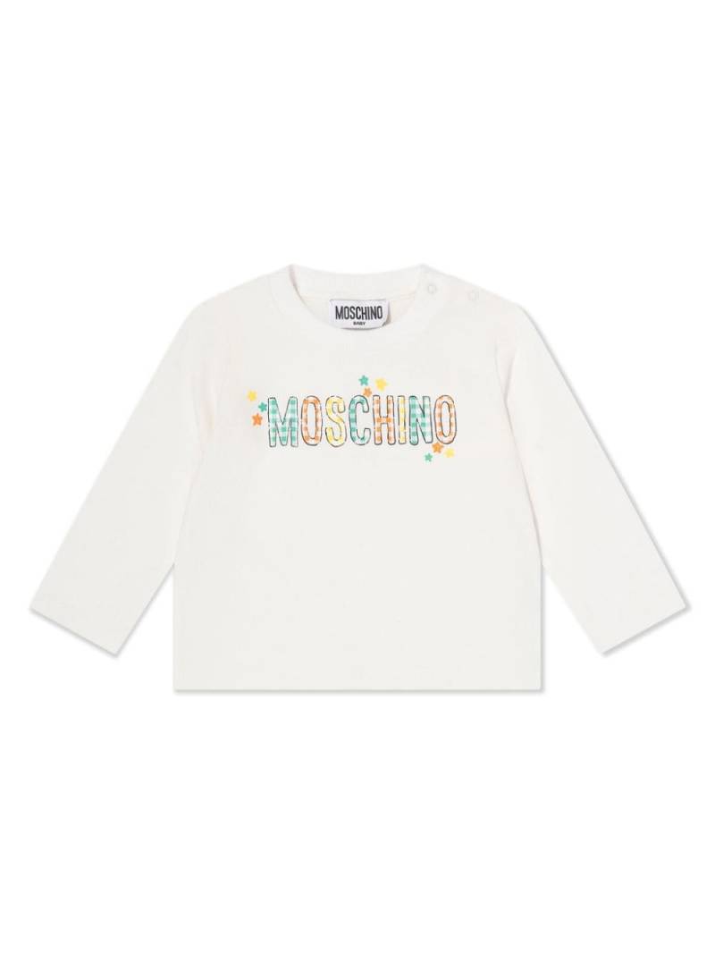 Moschino Kids logo-print T-shirt - White von Moschino Kids